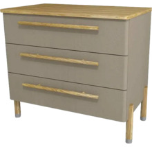 Koupelnová skříňka pod umyvadlo Devo Sonet Dakar/dub 84 x 75 x 49 cm SF-SU3S84-F120D01L10