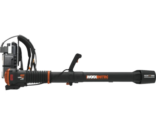 Akumulátorový foukač listí se zádovým nosičem od společnosti Worx Nitro