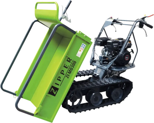 Zipper pásový sklápěč s funkcí sklápění pro přepravu materiálů.