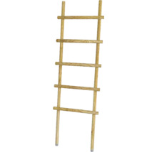 Dřevěný žebřík s pěti příčkami
