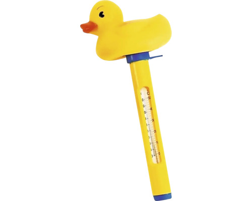 Žlutý teploměr do koupele ve tvaru kachny