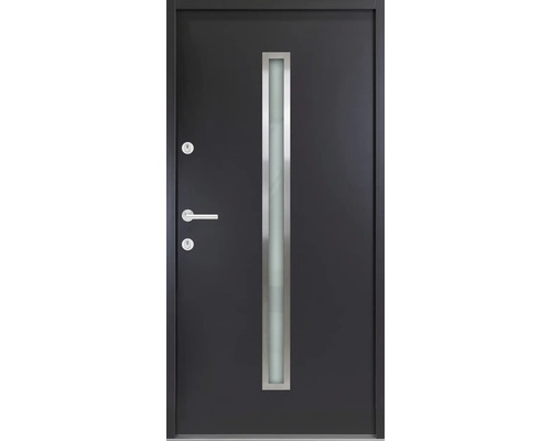 Vchodové dveře ocelové ProfiALU M501 900X2000 mm A LI