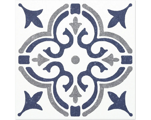 Dekorativní dlaždice s květinovým vzorem