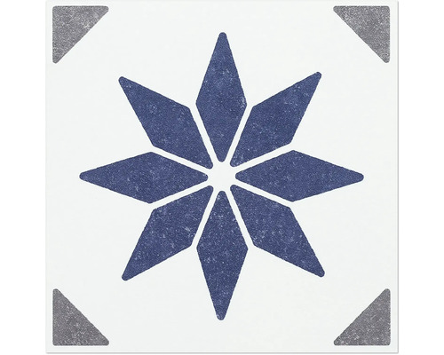 Dekorativní dlaždice se vzorem hvězdy