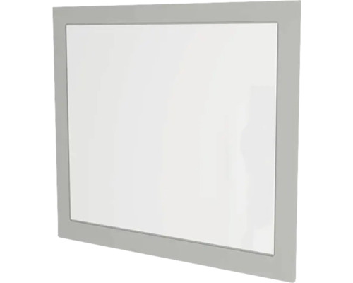 Zrcadlo do koupelny v rámu Devo Vena 2.0 80 x 70 cm šedá matná VE2-LU80-F76 Obdélníkové zrcadlo s rámem