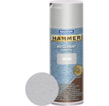 Maston Hammer metalický lak ve spreji, stříbrný