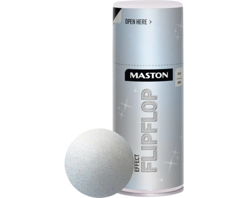 Barva ve spreji Maston FlipFlop Effect stříbrná 0,15 l Maston Flip Flop efektový lak ve spreji