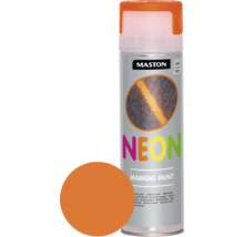 Sprej Mastons Neon značkovací barva s ukázkou barvy