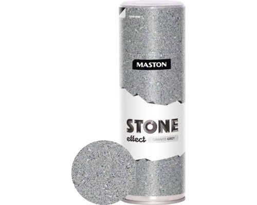 Lak ve spreji Maston Stone effect kamenný efekt granitově šedá 400 ml