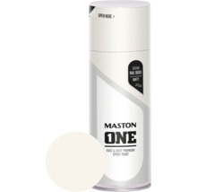Lak ve spreji Maston ONE Matt Cream RAL9001 krémově bílý 400 ml