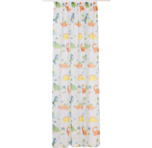 Záclona s dinosauřím vzorem