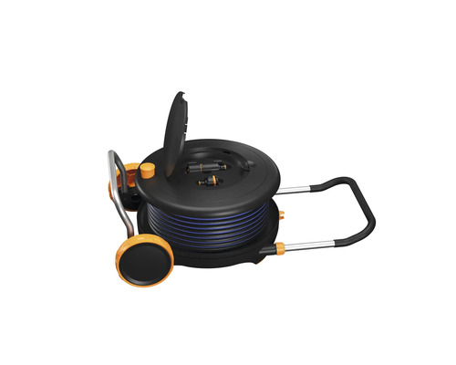 Zahradní hadicový vozík s navijákem pro zavlažování zahrady