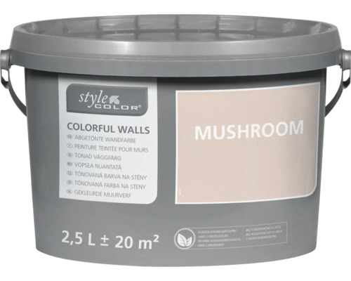Barva na stěny a strop StyleColor mushroom 2,5l