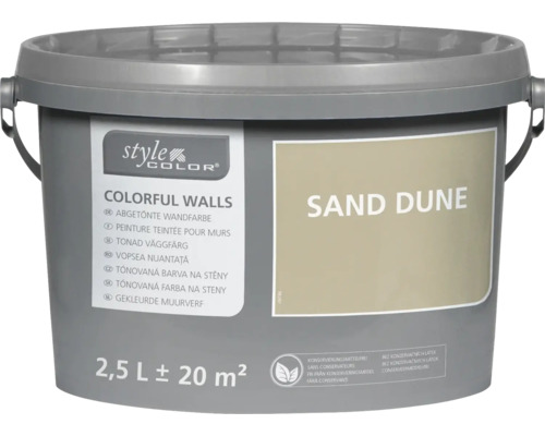 Barva na stěny a strop StyleColor sand dune 2,5l