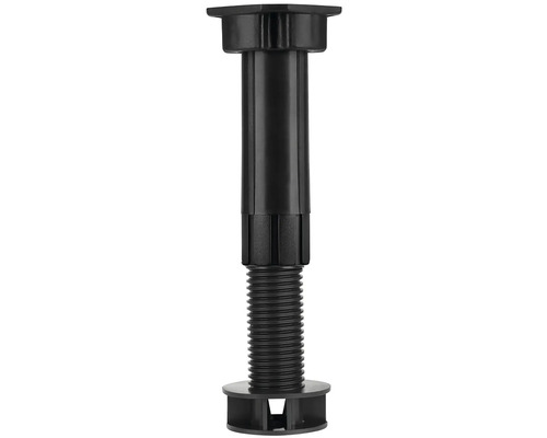 Nastavitelná plastová noha pro nábytek