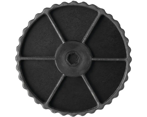 Rýhované kolečko s vnitřním šestihranem