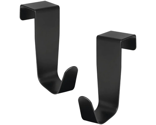 Dva kovové háčky na dveře