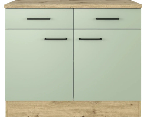 Spodní skříňka se dvěma zásuvkami a dvěma dvířky