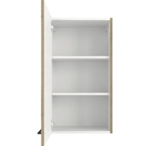Kuchyňská skříňka horní s dvířky Flex Well Cara ŠxHxV 50 x 32 x 89 cm barva čela dub designový matný barva korpusu dub světlý