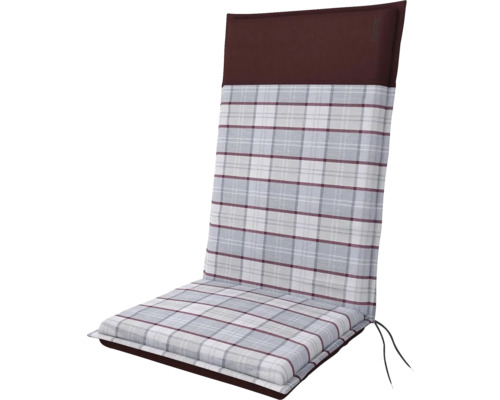 Polstr na židli a křeslo s vysokou opěrkou 119 x 48 x 6 cm Doppler CASA 4402