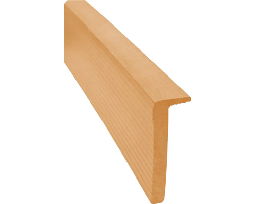 Ukončovací profil WPC L Rosewood 12 x 58 x 4000 mm T-profil z dřeva