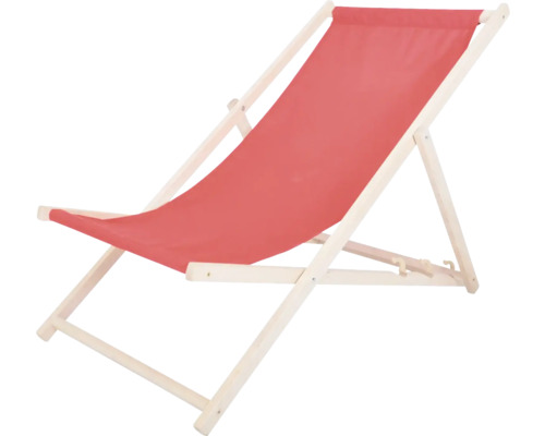 Lehátko s dřevěným rámem a látkovým potahem