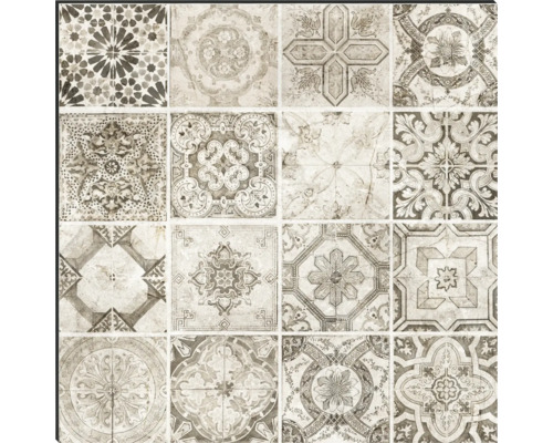 Dlaždice s různými vzory