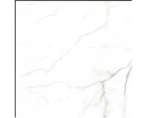 Vzorek bílé mramorové dlaždice