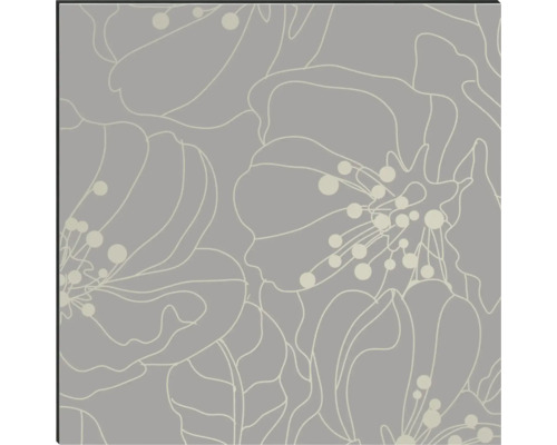 Dekorační dlaždice s květinovým vzorem