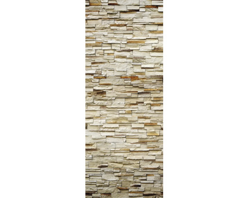 Obklad stěny imitující přírodní kámen