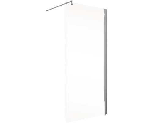 Walk In sprchová zástěna Schulte Alexa Style 2.0 šířka 100 cm čiré sklo chrom Skleněná sprchová zástěna se stabilizační tyčí