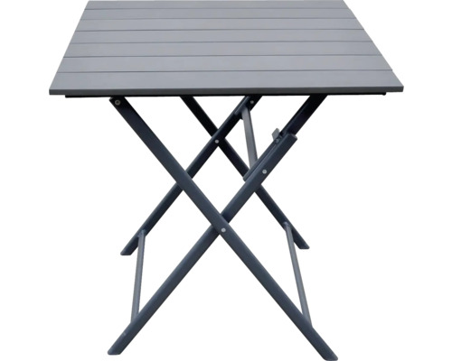 Čtvercový skládací stůl pro venkovní použití