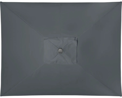 Obdélníkový potah slunečníku shora