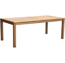 Obdélníkový zahradní stůl z dřeva