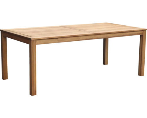 Obdélníkový zahradní stůl z dřeva