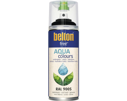 Barva ve spreji BELTON černá 9005 pololesk 400 ml