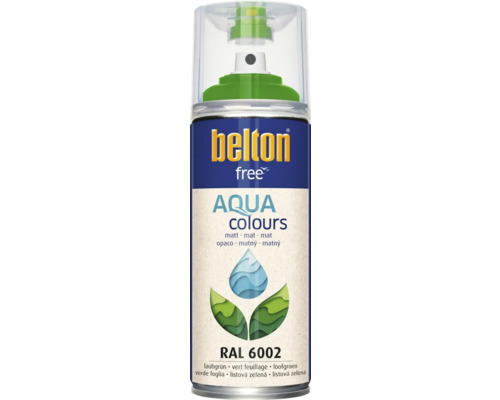 Barva ve spreji BELTON listová zelená 6002 matná 400 ml