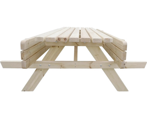 Dřevěná pivní lavice se stolovou deskou a lavicemi