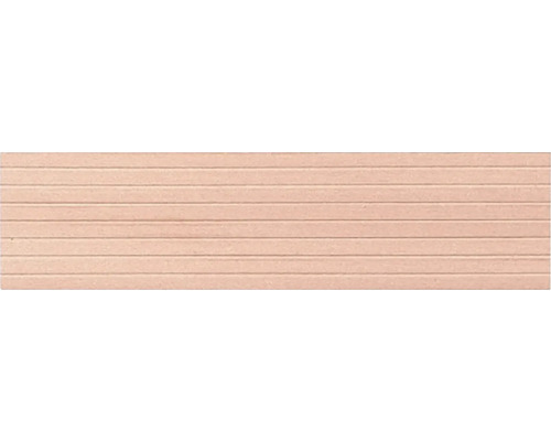 Ukončovací profil WPC plný Rosewood 11 x 70 x 2000 mm Keramická dlaždice s rýhovanou strukturou