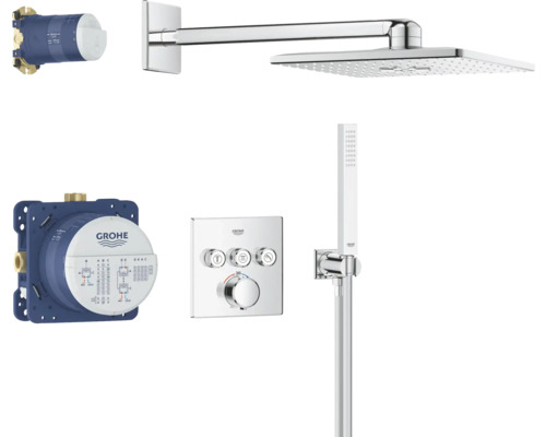 Podomítková termostatická sprchová baterie Grohe Quickfix Precision Smart Control chrom 34875000