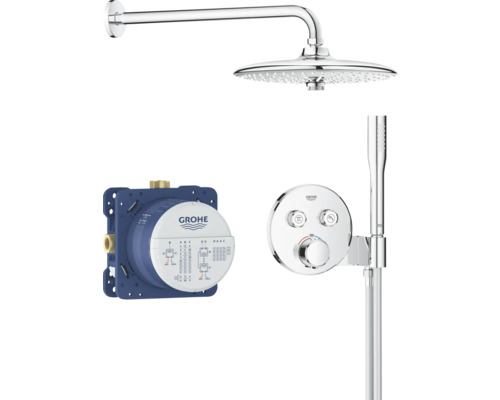 Podomítková termostatická sprchová baterie Grohe Quickfix Precision Smart Control chrom 34878000