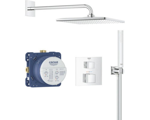 Podomítková termostatická sprchová baterie Grohe Quickfix Precision chrom 34879000