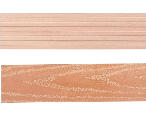 Dřevěná terasová prkna s rýhovaným povrchem a kresbou dřeva