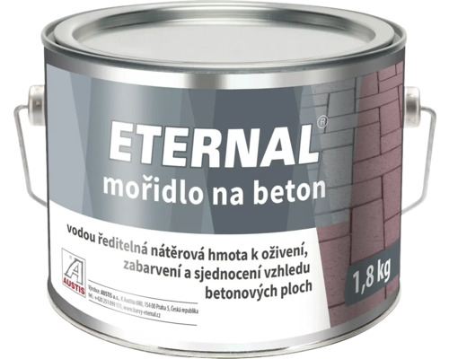 Mořidlo na beton ETERNAL 1,8 kg antracit Kbelík Eternal mořidlo na beton, 1,8 kilogramu