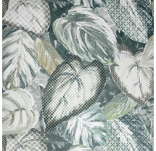 Detail textilie s motivem listů