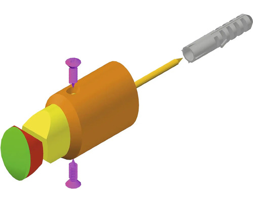 Příslušenství k vrtačce se šrouby, hmoždinkou a vrtákem