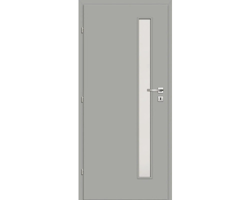 Interiérové dveře ATTIS 3/3 Šedý mat 80L
