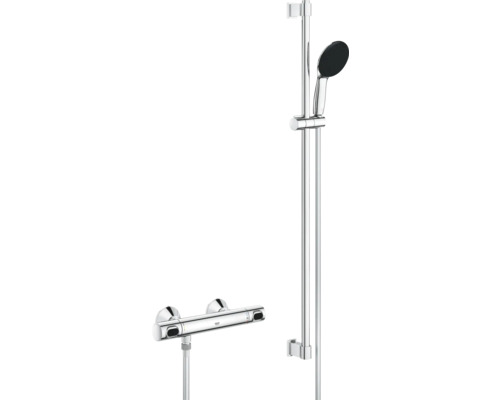 Termostatická sprchová baterie Grohe Quickfix Precision Flow chrom 34805001 Sprchový systém s termostatem a ruční sprchou