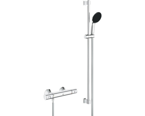 Termostatická sprchová baterie Grohe Quickfix Precision Start chrom 34854001 Sprchová armatura s tyčí a ruční sprchou