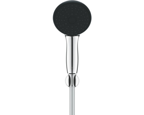 Sprchový set bez baterie Grohe Quickfix Vitalio Start 110 x 110 mm chrom 26769001 Ruční sprcha s kulatou hlavicí a rukojetí